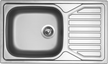 Sinks OKIO 860 XXL V 0,6mm leštěný 